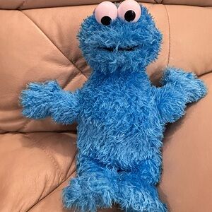 Gund Sesame Street Cookie Monster 11" Sitting Plush Soft Toy Stuffed Animal